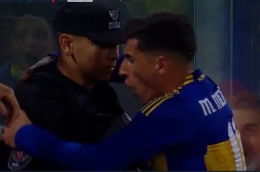 Merentiel policia festejo Boca