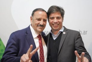 Ricardo Quintela y Axel Kicillof