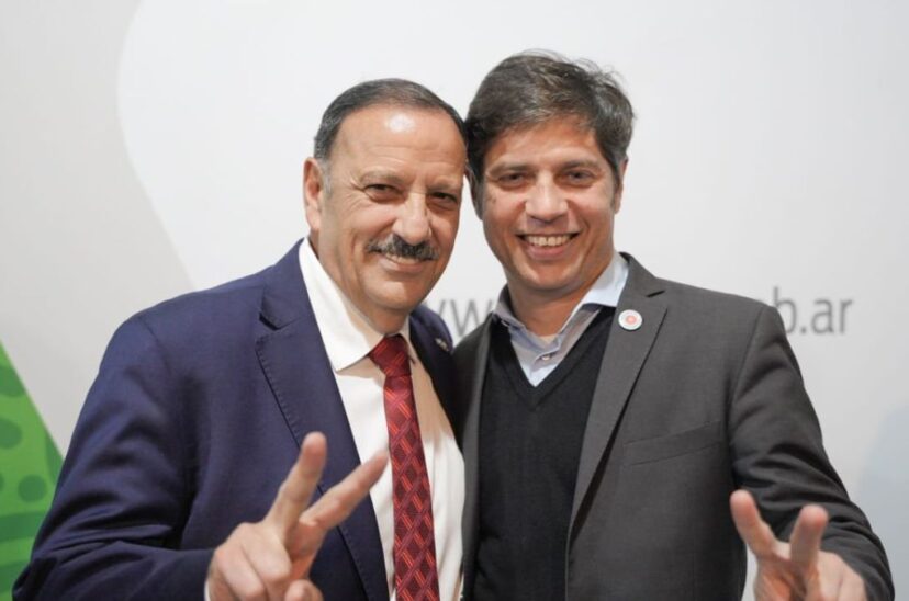 Ricardo Quintela y Axel Kicillof