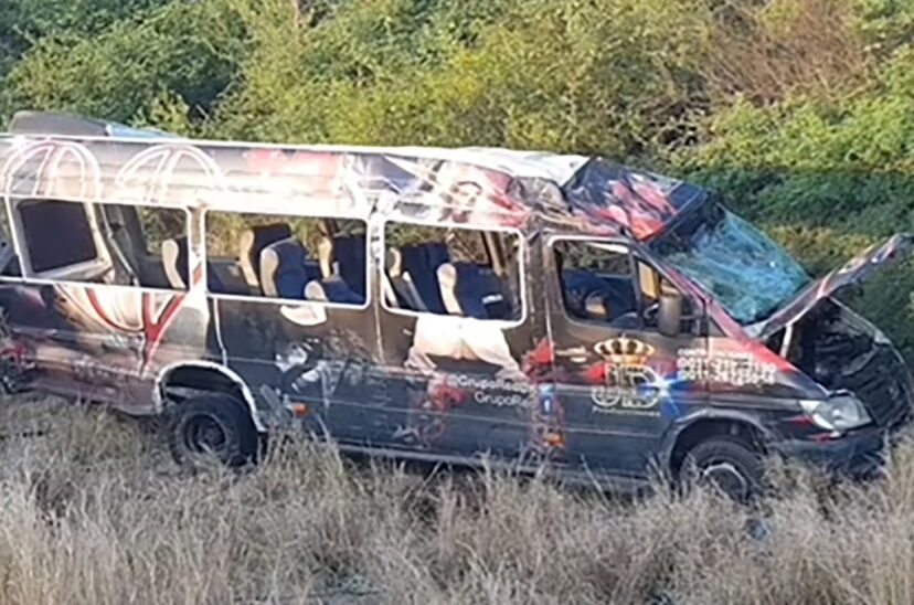 accidente red green