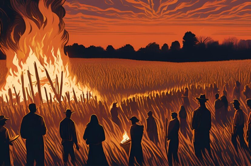 educación campo incendiado ARCA