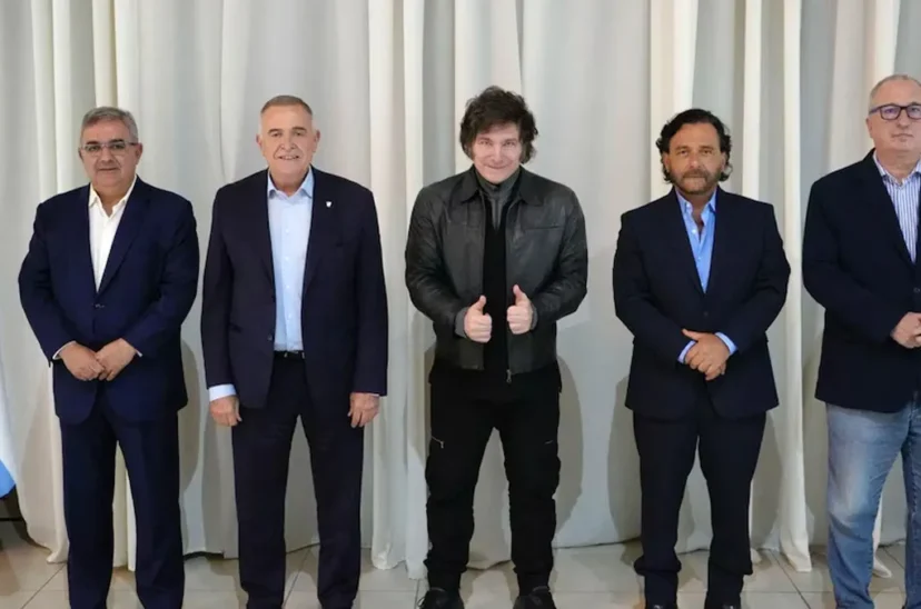 milei y gobernadores