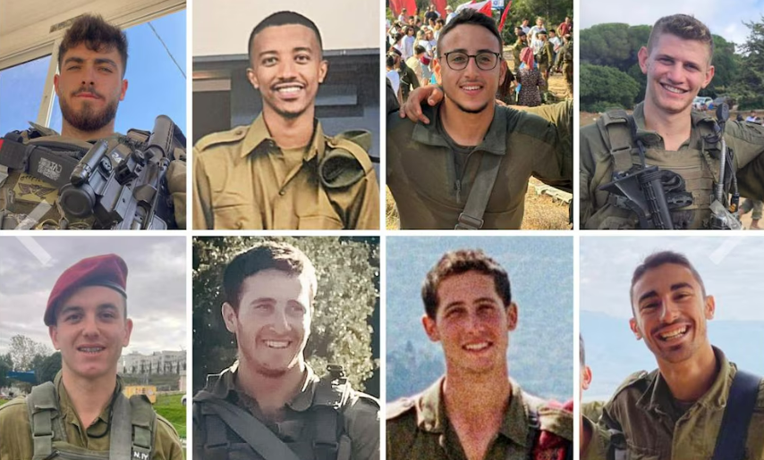 israel soldados caídos