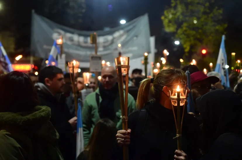 marcha antorchas