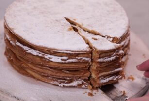 milhojas de dulce de leche