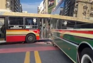Colectivos choque