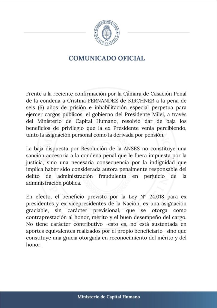 Cristina Kirchner