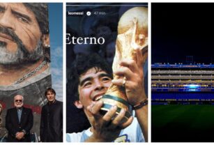 Homenajes Maradona
