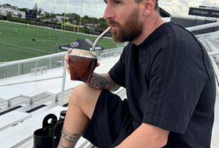 Messi toma mate