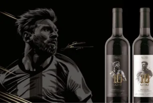 Messi sacó su línea de vinos