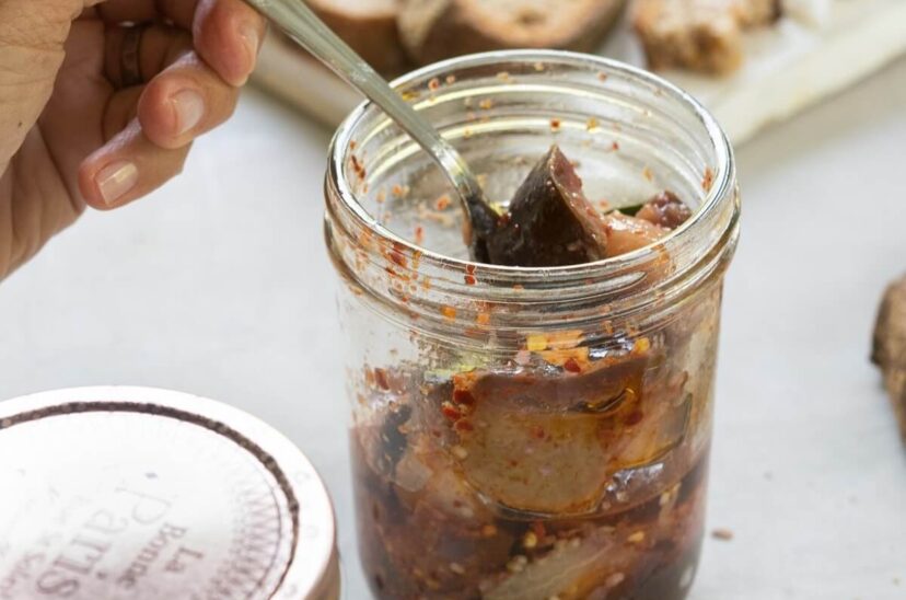 berenjenas al escabeche