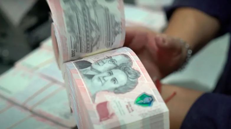 billetes de $2.000