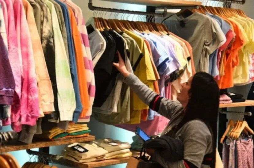 caida ventas de ropa diciembre