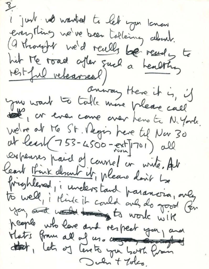 carta john lennon eric clapton