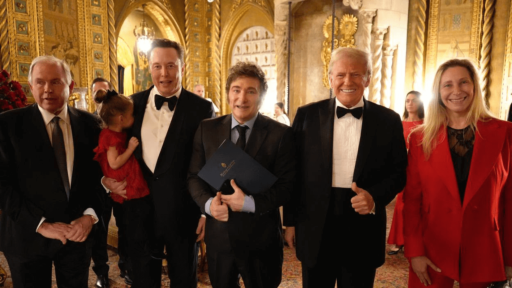 Milei Trump