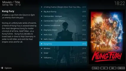 Kodi TV Flujo