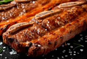 tira de asado a la parrilla