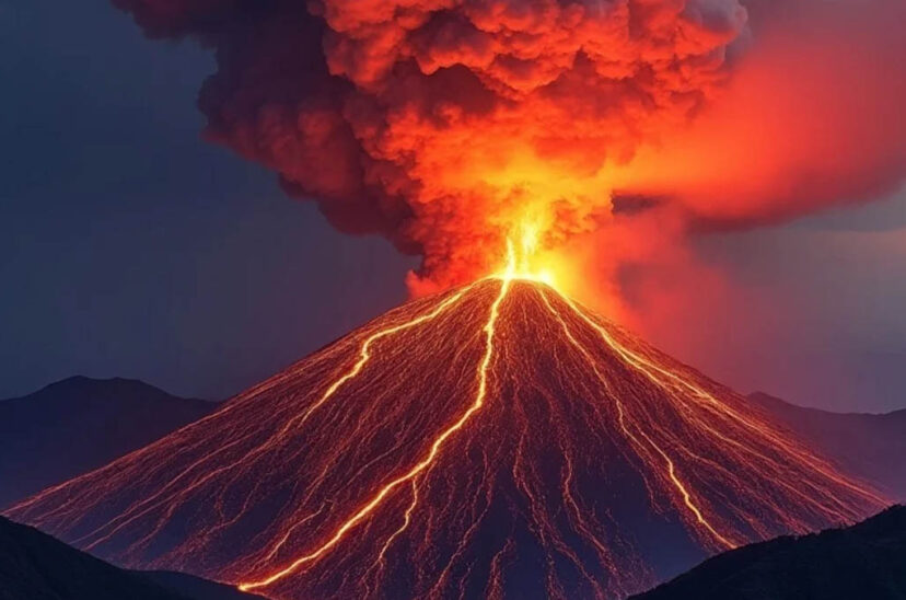 volcan indonesia