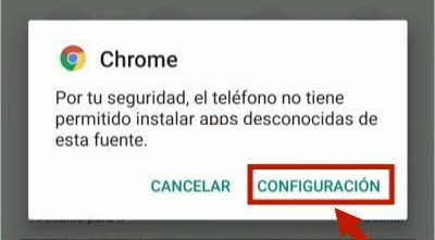 configuración