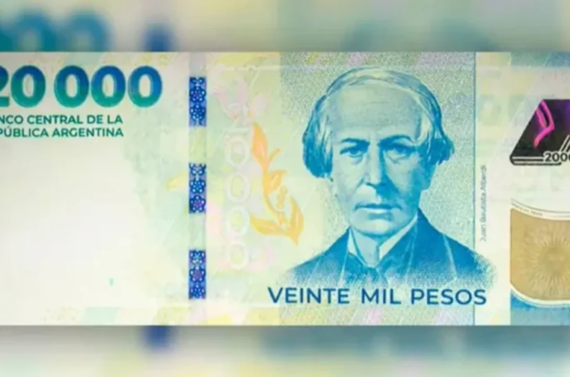Billetes de 20 mil