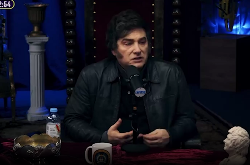 Javier Milei en Carajo