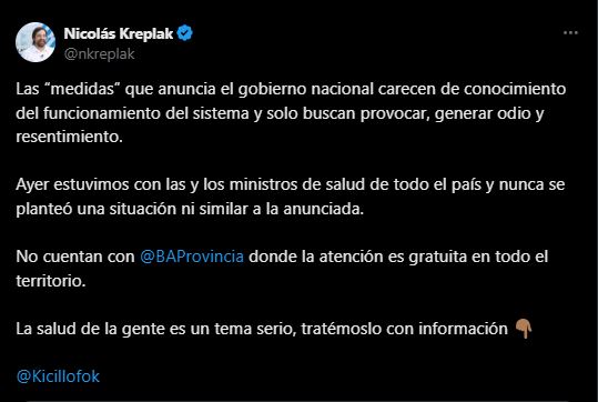 Kreplak salud extranjeros