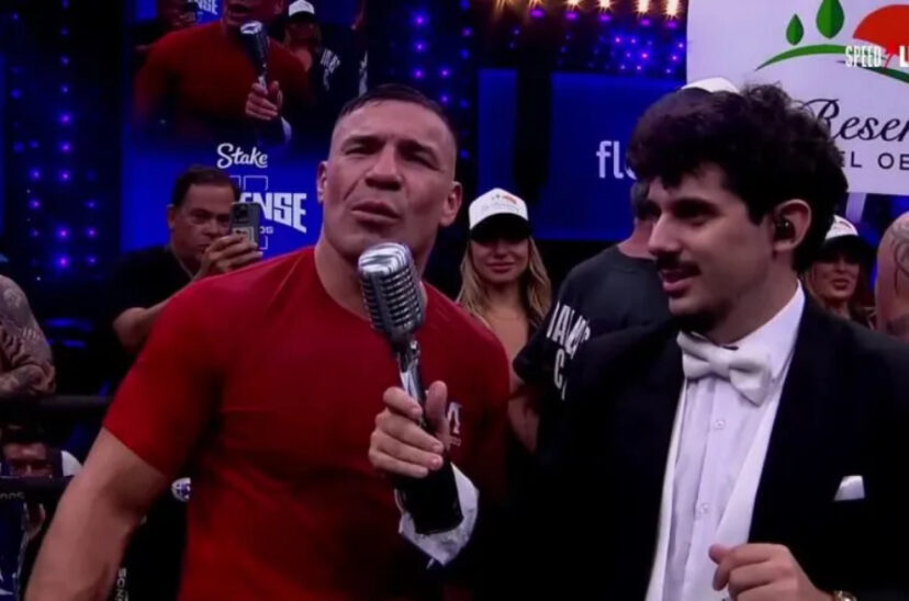 Maravilla Martínez párense de manos boxeo