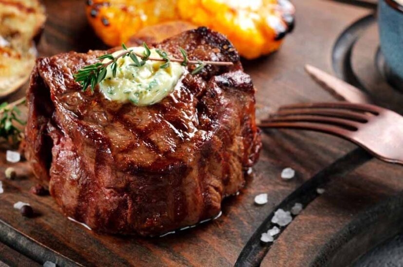 Medallón de lomo a la parrilla