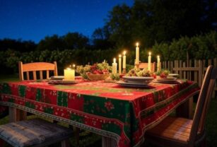 Mesa afuera 24 de diciembre