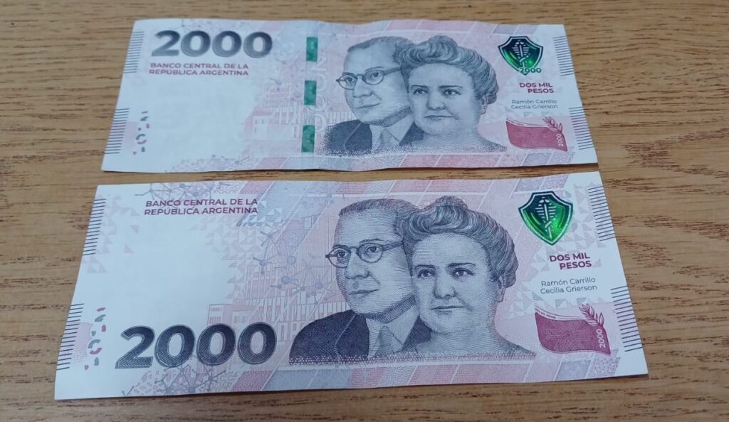 Billete de 2000