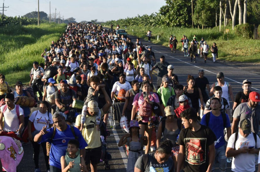 caravana migrantes