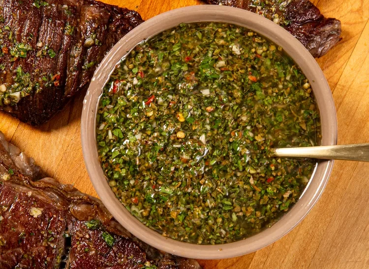 chimichurri ahumado casero