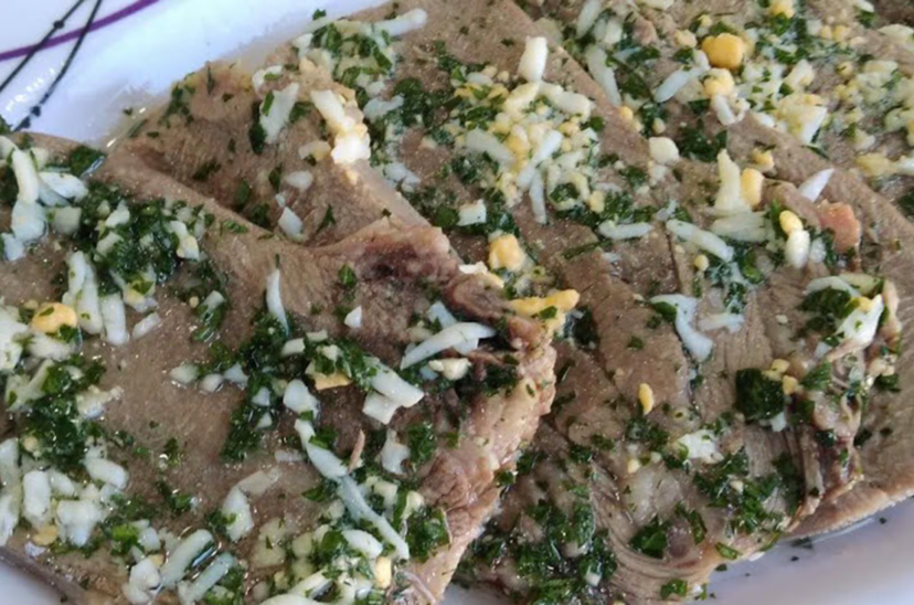 lengua a la vinagreta receta