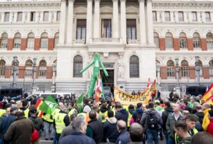 productores españa manifestación mercosur