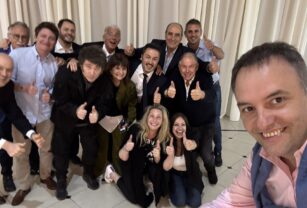 reunión de Milei y su Gabinete en Olivos
