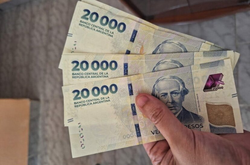 billete $20.000 ANSES PLAZOS FIJOS SEMANA SANTA