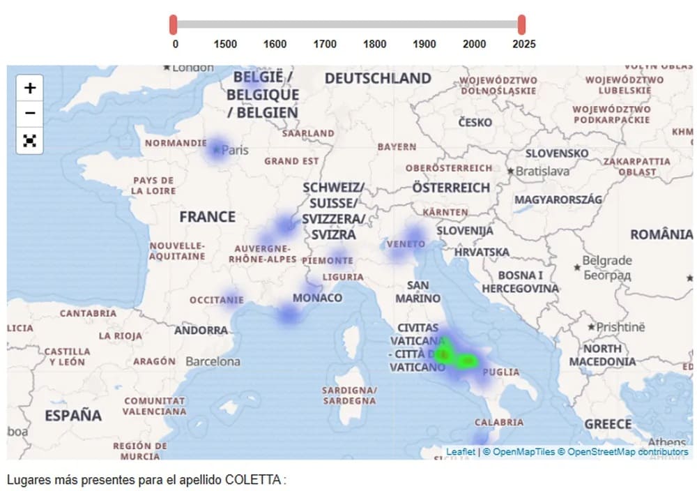 Coletta Ciudadanía italiana