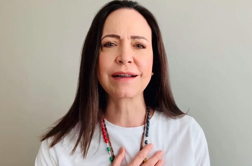 Corina Machado mensaje