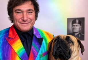 fascista milei perro