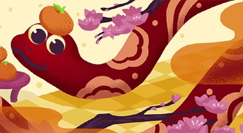 Juego de Google del año de la serpiente