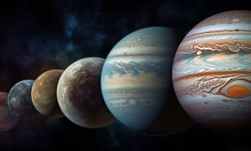 Planetas alineados nasa