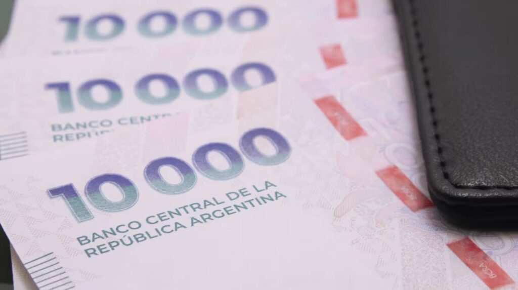 Plazo Fijo billete de 10 mil pesos