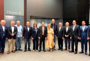 Expresidentes con Edmundo González Urrutia