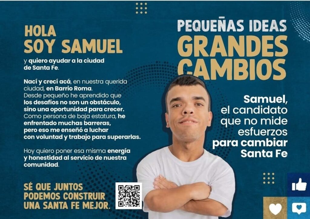 samuel peralta candidato enanismo