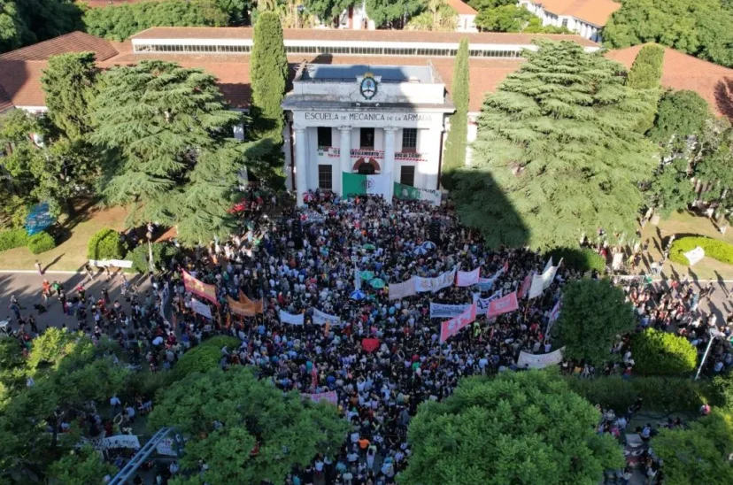 Centro Cultural Haroldo Conti, manifestación