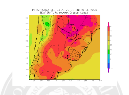 temperaturas máximas