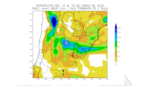 pronóstico de lluvias