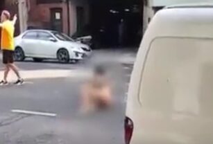 Mujer víctima de explotación sexual saltó de un primer piso