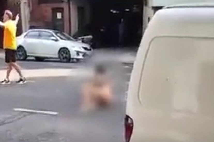 Mujer víctima de explotación sexual saltó de un primer piso
