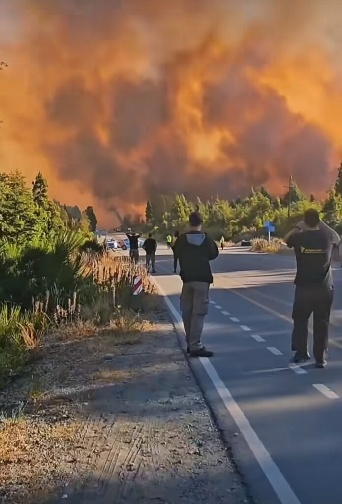 Incendios en El Bolsón